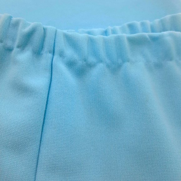 Vtg 60s blue midi skirt - Picture 6 of 8